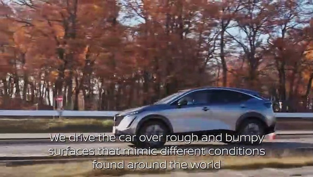 Le crossover coupé électrique Nissan Ariya soumis à des tests de durabilité intensifs