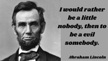 Abraham Lincoln the 16th president of USA Quotes you need to listen ..