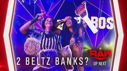 Bayley & Sasha Banks After Extreme Rule The Horror Show 7-20-20