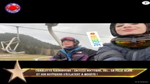 Charlotte Gainsbourg : Jacuzzi nocturne, ski... sa fille Alice  et son boyfriend s'éclatent à Megève