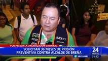 Solicitan impedimento de salida del país para alcalde de Breña investigado por presuntos delitos