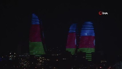Azerbaycan 2023'e coşkuyla 'merhaba' dedi