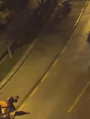 BAŞAKŞEHİR'DE TAKSİCİYLE YOLCULAR ARASINDA KAVGA