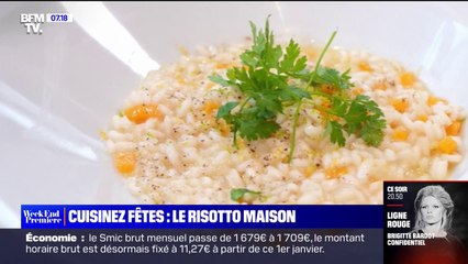 Cuisinez fêtes - Le Risotto au parmesan