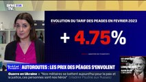 Les péages augmentent en 2023