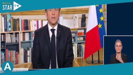 Vœux d’Emmanuel Macron : ce détail qui n’a pas échappé aux internautes