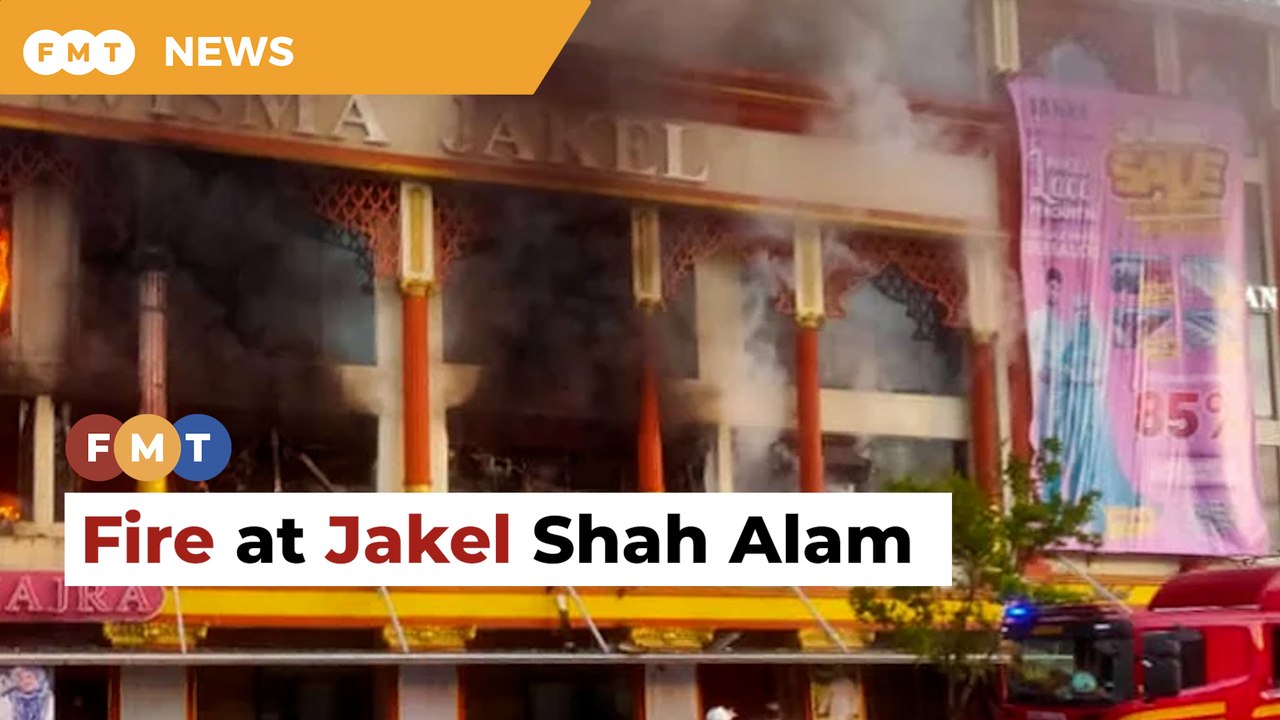 Jakel Shah Alam goes up in flames