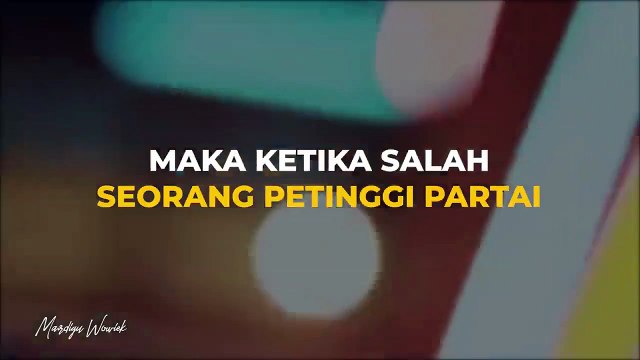 Tidak Kiri ! Tidak Kanan ! Pokoknya LURUS !!! - Mardigu Wowiek