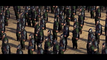 Rohan Vs Uruk-Hai  12,000 Unit Lord of the Ring Cinematic battle