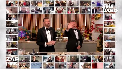 Emmanuel Macron présente ses vœux 2023 devant une bibliothèque