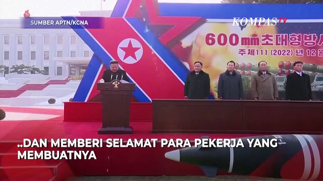Kim Jong Un Rayakan Tahun Baru dengan Pamer Roket Baru