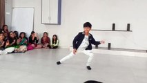 Nice dance by little boy