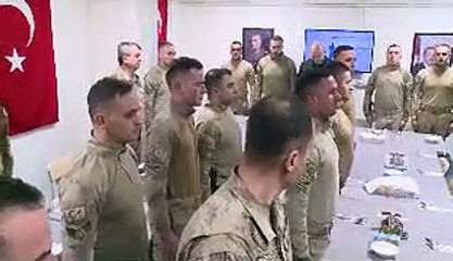 Başkan Erdoğan Mehmetçik'e böyle seslendi