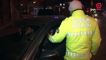 Alkollü sürücü aynı saat içerisinde 2 defa ceza yedi