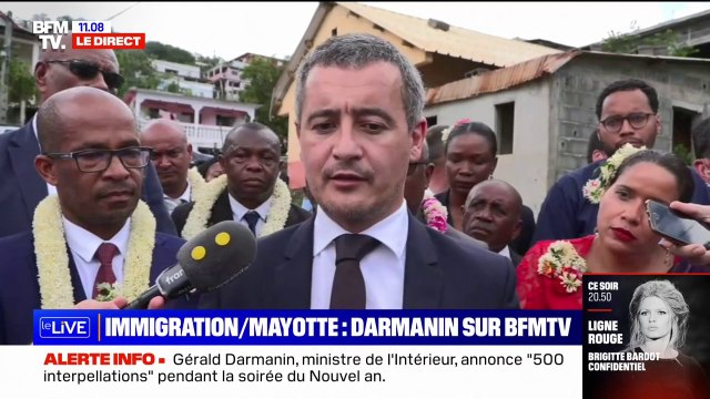 Nous allons axer l'action du ministère des Outre-mer sur la question du réchauffement climatique déclare Gérald Darmanin