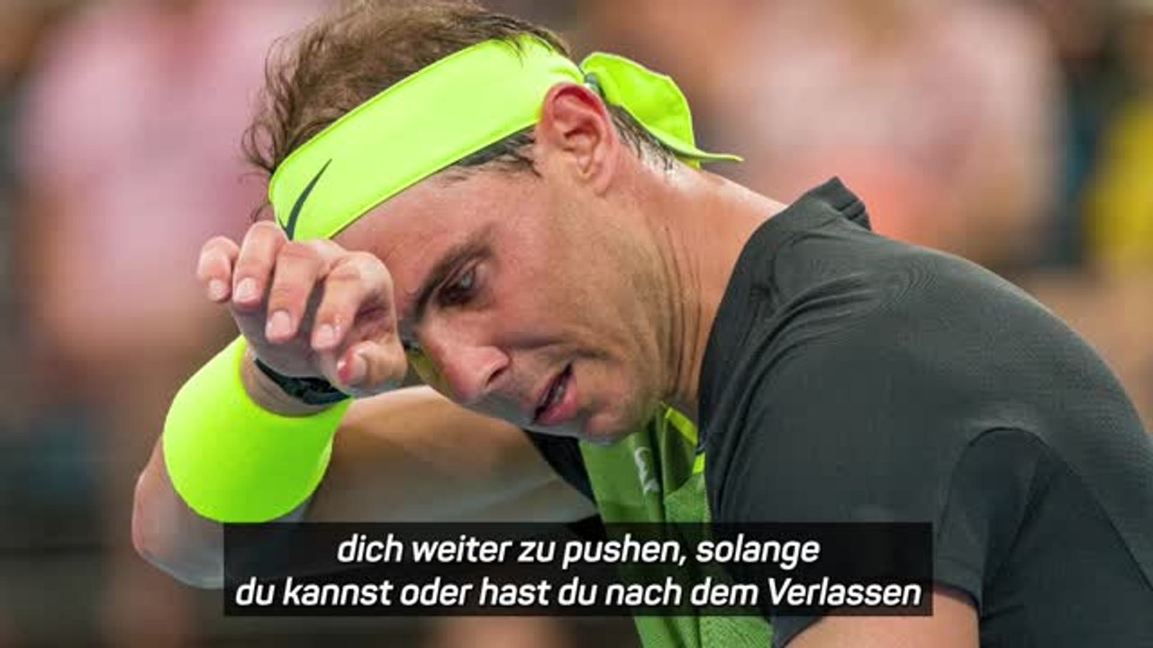 Zeit für rücktritt? nadal: "hört auf damit"