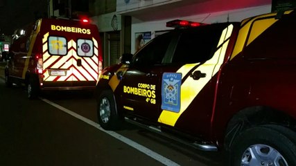 Jovem ferido a golpe de faca no Interlagos é atendido pelo médico dos bombeiros