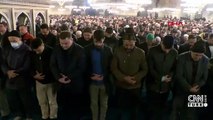 Diyanet İşleri Başkanı Erbaş, Ayasofya Camii'nde sabah namazı kıldırdı