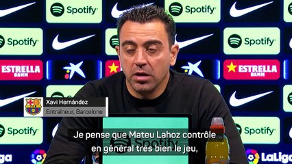 Barcelone - Après Messi, Xavi en colère après Mateu Lahoz : "Il a perdu le contrôle du match"