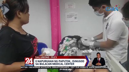 8 napuruhan ng paputok, isinugod sa Bulacan Medical Center | 24 Oras Weekend