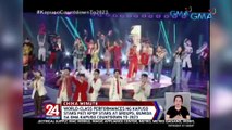 World-class performances ng Kapuso Stars pati KPop stars at groups, bumida sa GMA Kapuso Countdown to 2023 | 24 Oras Weekend