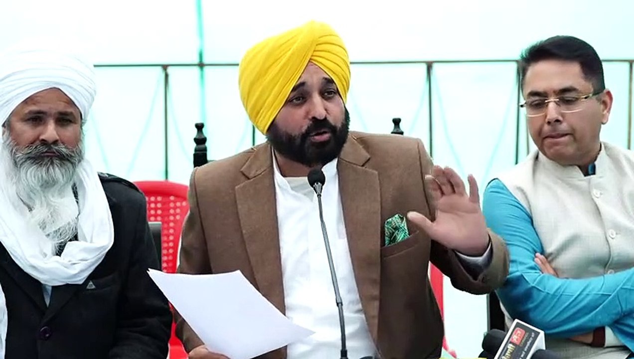 नए साल के पहले दिन ही भगवंत मान ने किया बड़ा खुलासा