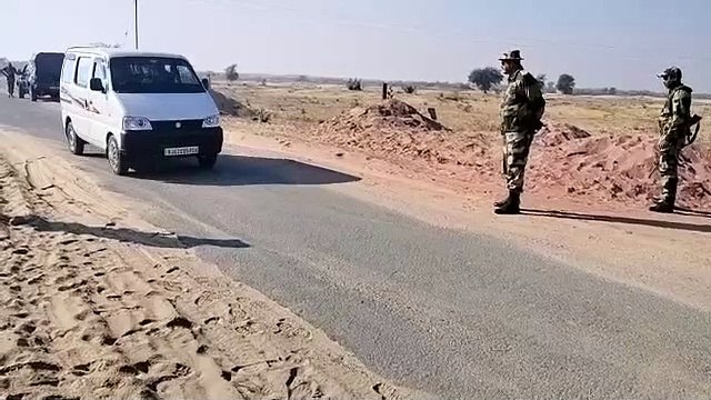 ड्रोन से तस्करी की आशंका पर बॉर्डर पर बीएसएफ ने चलाया सर्च अभियान