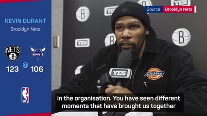 Durant wants to take Nets form into 2023