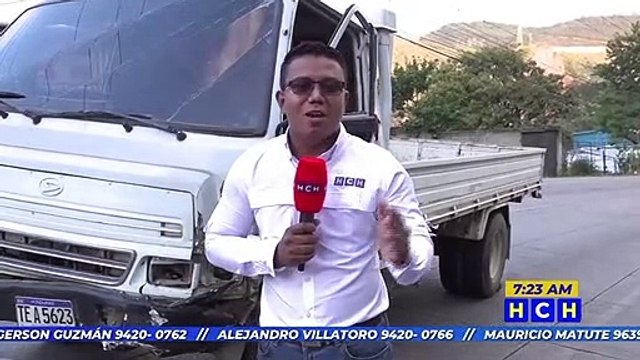 Accidente vial deja pérdidas materiales en la capital