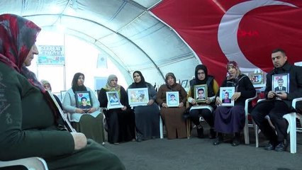 DİYABAKIR'DAKİ EVLAT NÖBETİNDE 1217'NCİ GÜN; 'UMUTLA MÜCADELEMİZE DEVAM EDECEĞİZ'