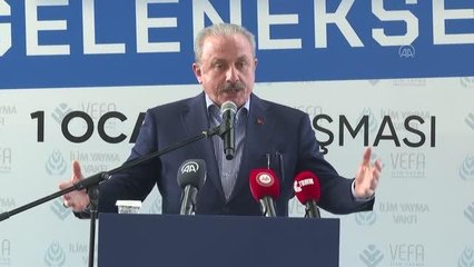 TBMM Başkanı Şentop, "İlim Yayma Ailesi 17. Geleneksel 1 Ocak Buluşması"nda konuştu