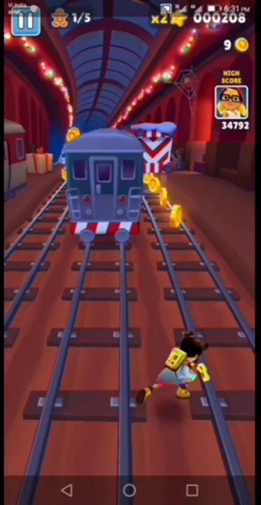 Subway surfers  winter new gaming video 2023