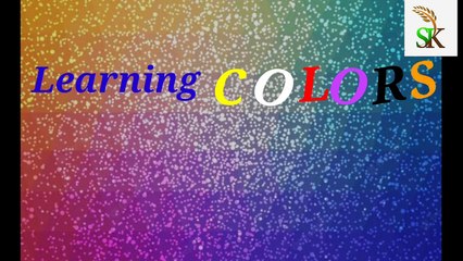 Download Video: Learning Colors Kids Nursary With Flowers and Shapes