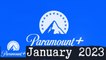 Paramount+ in January 2023