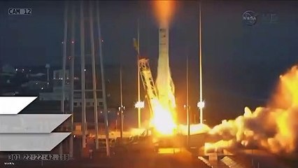 $80M Antares Rocket Burst Into Flames