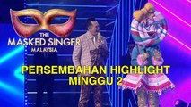 Minggu 2 | Highlights & Komen Juri Persembahan The Masked Singer Malaysia Musim 3