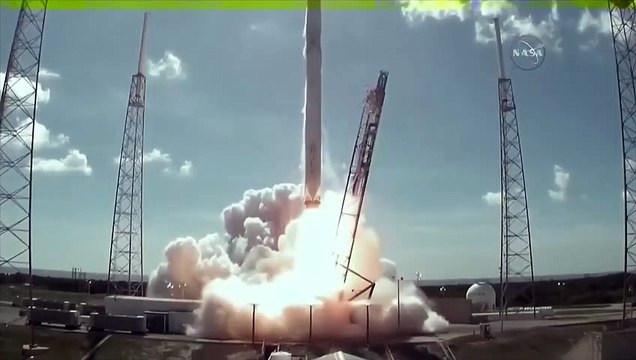Falcon 9 Rocket Bursts into Flames