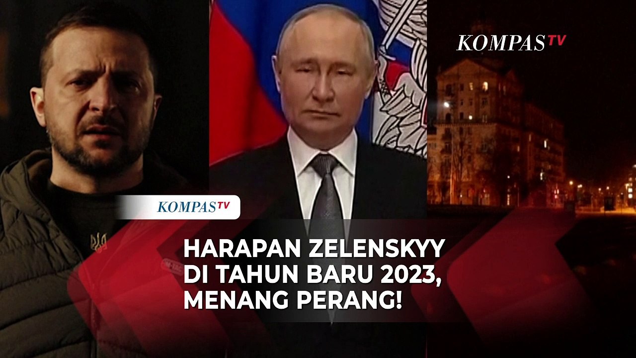 Sambut Tahun 2023, Zelenksyy Harap Ukraina Menang Perang Melawan Rusia