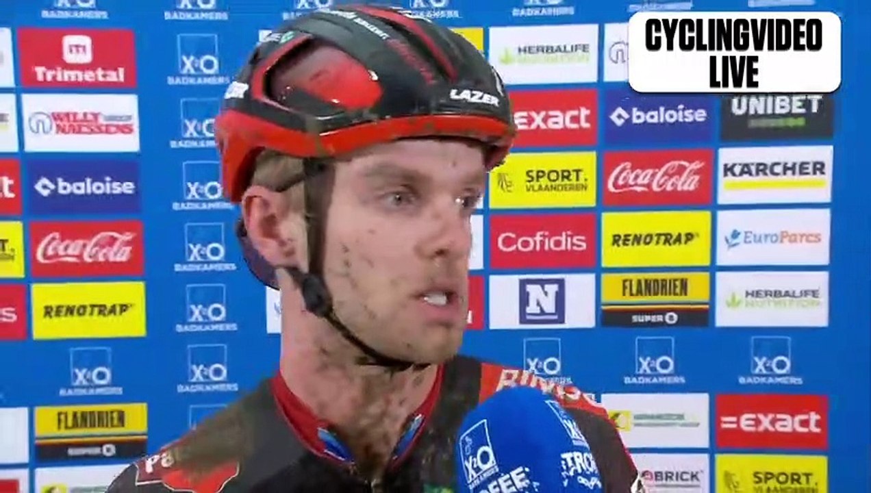 Eli Iserbyt Reacts To Crazy Finish At GP Sven Nys
