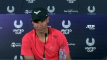 ATP/WTA - United Cup 2022-2023 - Rafael Nadal : “Lately, every time I go to a press conference, I feel like I have to retire, like you absolutely want that to happen”