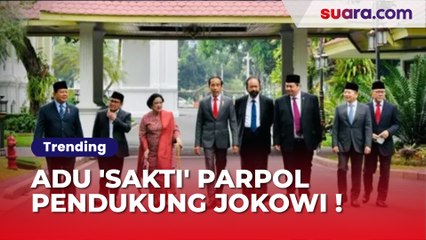 Descargar video: Adu 'Sakti' Parpol Pendukung Jokowi Di Tengah Panasnya Isu Reshuffle Kabinet, Siapa Terlempar?