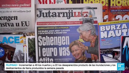 Croacia es ahora parte de la eurozona y pasa a integrar el espacio Schengen