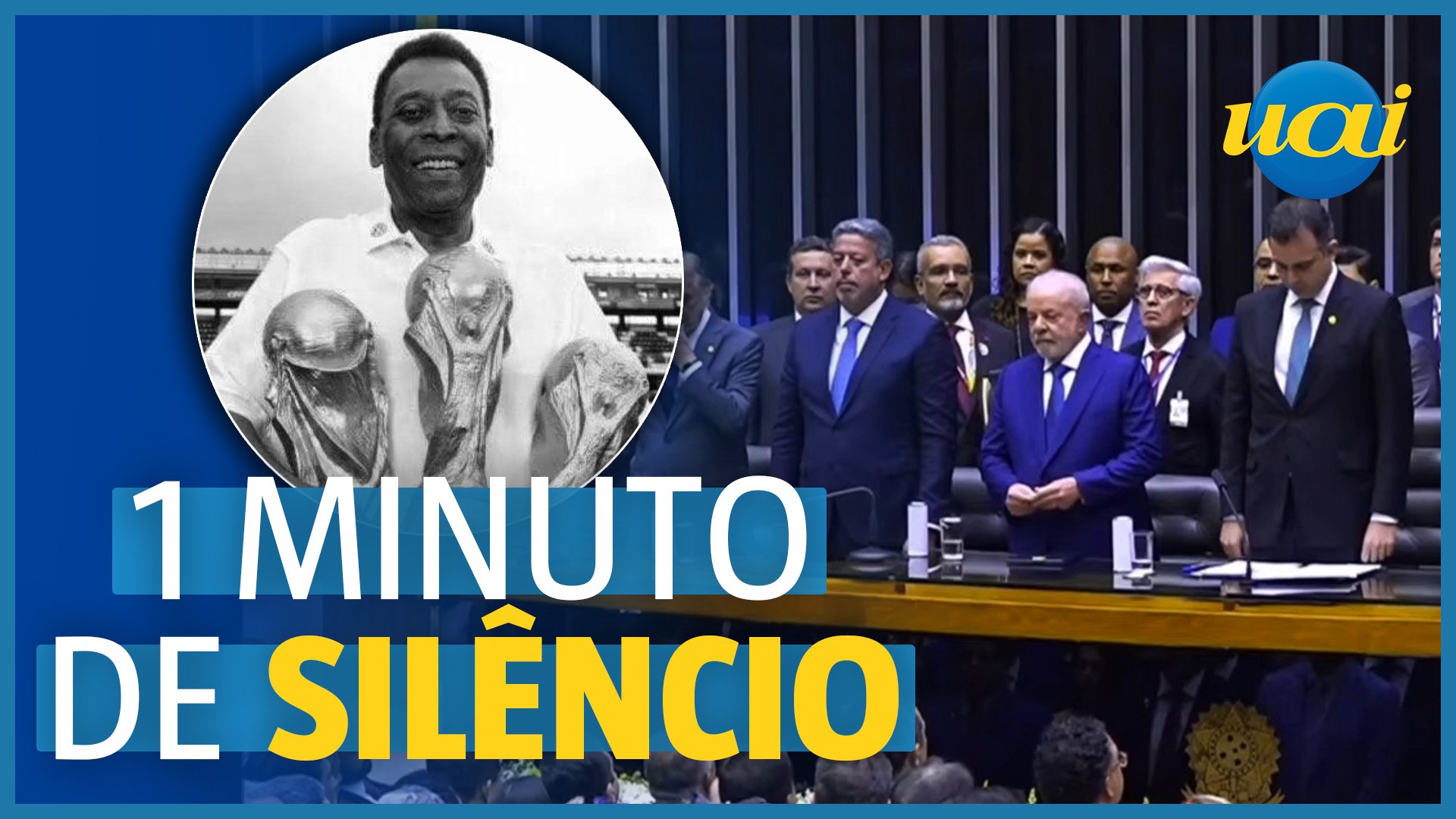 Posse de Lula: 1 minuto de silêncio ao Rei Pelé
