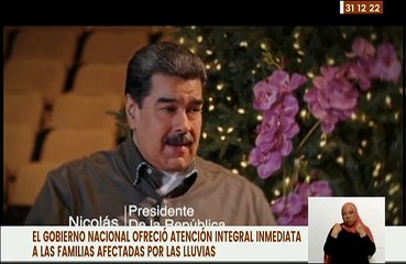 Familias afectadas por las lluvias en Venezuela son protegidas por el Gobierno Nacional
