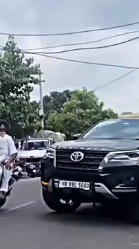 New Alloys In Black Fortuner #black #car #newshorts #1million