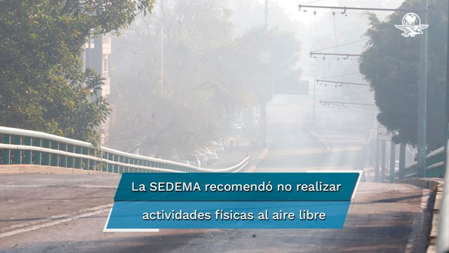Tras festejos de Año Nuevo, reportan calidad del aire “extremadamente mala” en la CDMX y Edomex