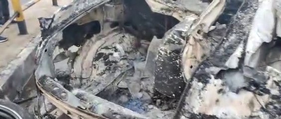 ऋषभ पंत की कार का एक्सीडेंट। BMW कार पूरी तरह जल गई। पंत की हालत कैसी है। rushabh pant car accident.
