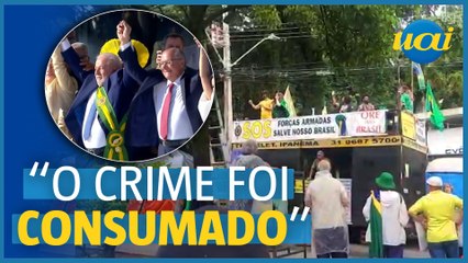 Bolsonarista pede para apoiadores se manterem na Raja Gabaglia