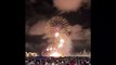 Vídeos mostram estrondo em balsa no show de fogos em Balneário Camboriú