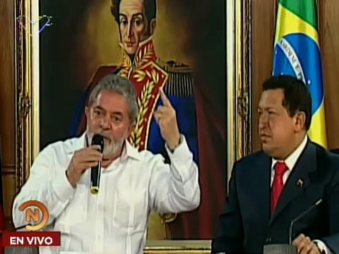 Llega al Palacio de Itamaraty delegación de Venezuela para reunirse con el presidente Lula da Silva